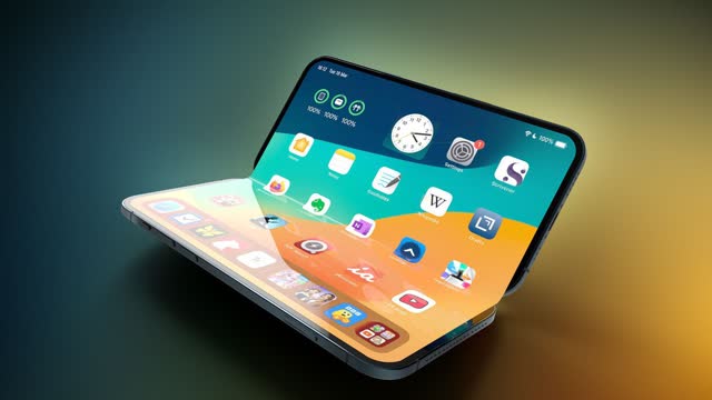Ảnh dựng iPhone gập trong bài viết của Tuổi Trẻ Online