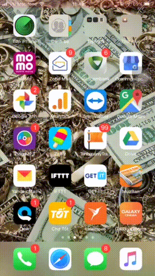 Nhập lệnh trên Siri