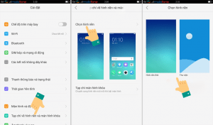 Cách đổi hình nền điện thoại Oppo mới nhất