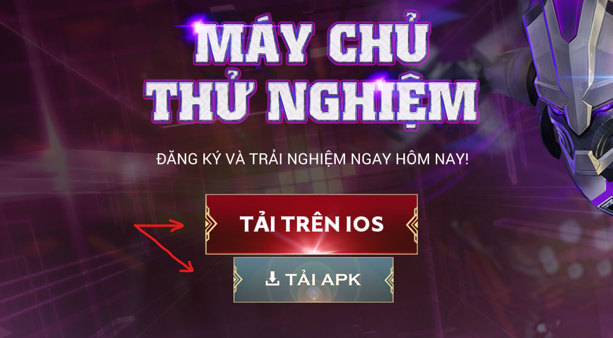 Hướng dẫn cách trải nghiệm sớm game Cờ Liên Quân - Phát Thành Store