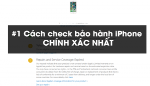 #1 Cách check bảo hành iPhone chính xác nhất