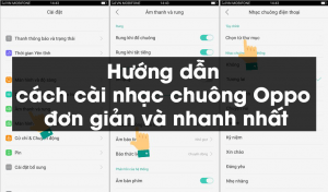 Hướng dẫn cách cài nhạc chuông Oppo đơn giản và nhanh nhất