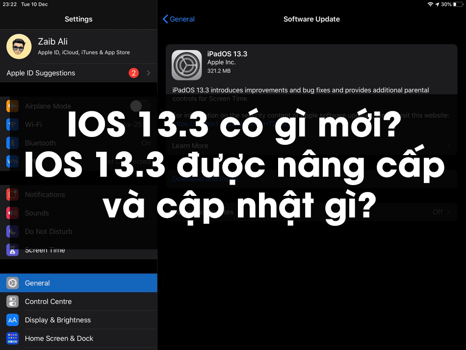 IOS 13.3 có gì mới? IOS 13.3 được nâng cấp và cập nhật gì?