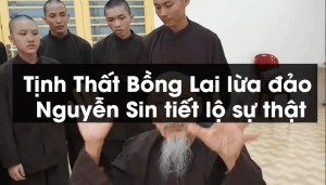 Tịnh Thất Bồng Lai lừa đảo Nguyễn Sin tiết lộ sự thật