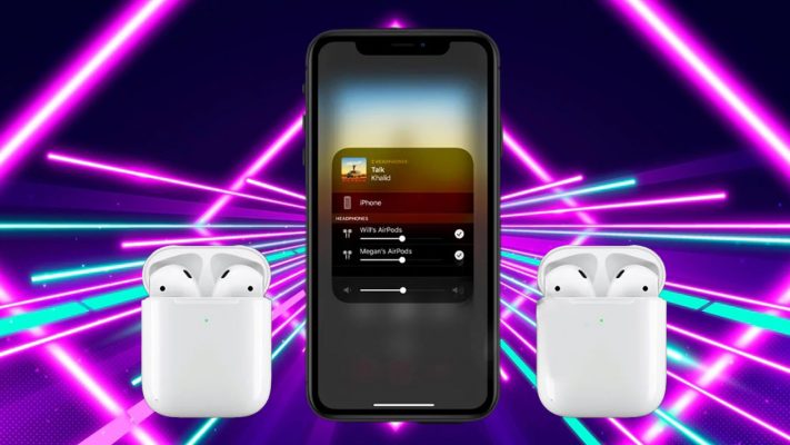 Cách chia sẻ âm thanh trên AirPods