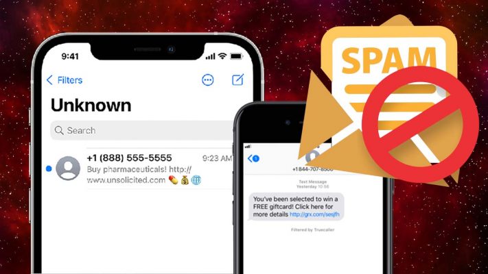 Cách chặn tin nhắn rác trên iPhone