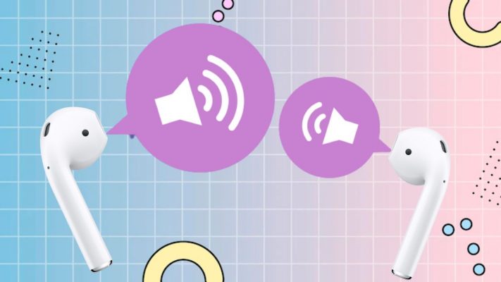Cách tăng âm lượng AirPods