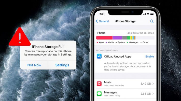 Cách xóa Dữ liệu hệ thống trên iPhone cực đơn giản