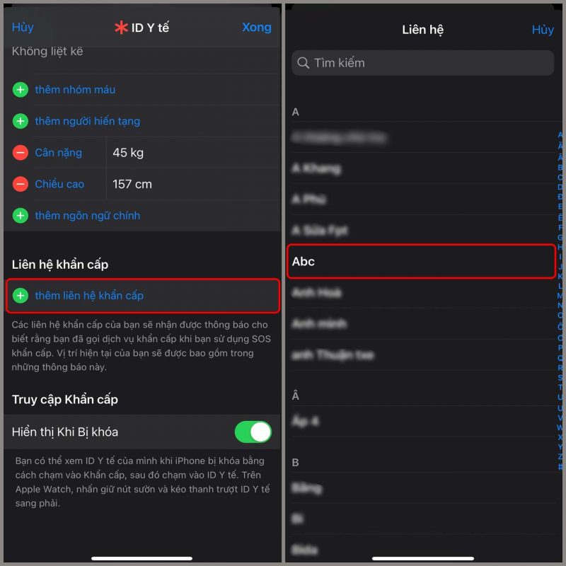 Cách đặt số điện thoại ưu tiên trên iPhone