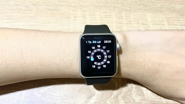 Xem thời tiết với Apple Watch nhanh hơn! Bỏ túi bí kíp hay