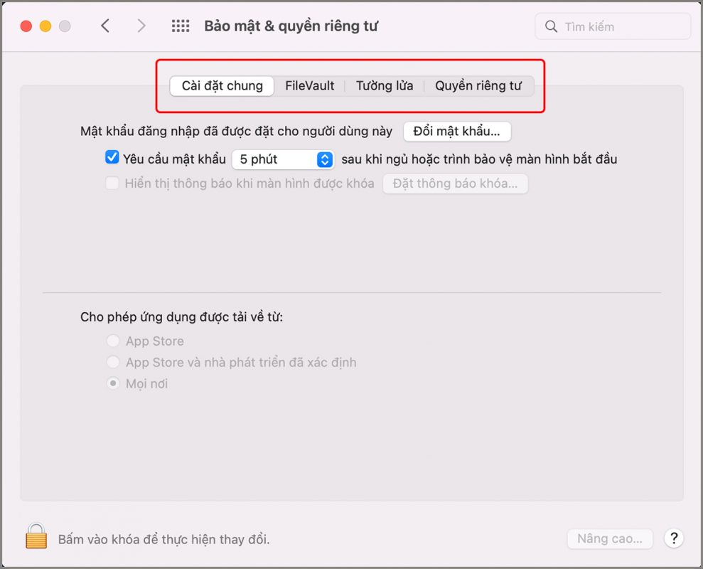 Cách tăng bảo mật trên MacBook bảo vệ dữ liệu luôn an toàn