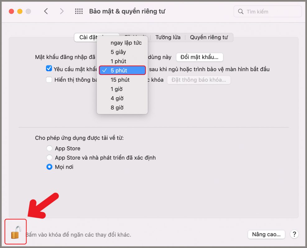 Cách tăng bảo mật trên MacBook bảo vệ dữ liệu luôn an toàn