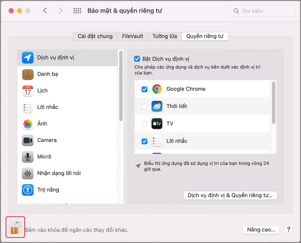 Cách tăng bảo mật trên MacBook bảo vệ dữ liệu luôn an toàn
