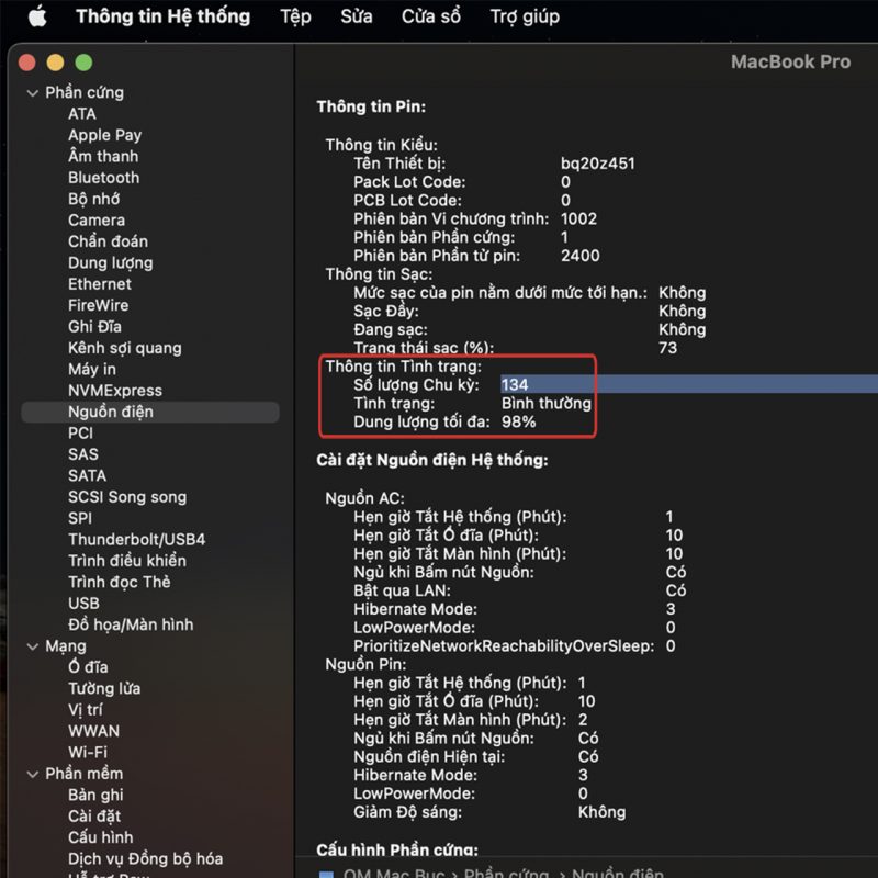 MacBook bị tụt pin nhanh! đây là cách khắc phục