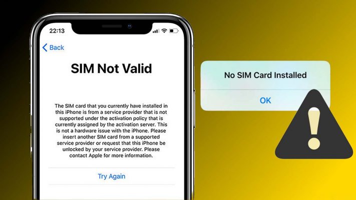 iPhone không nhận sim! Nguyên nhân và cách khắc phục là đây