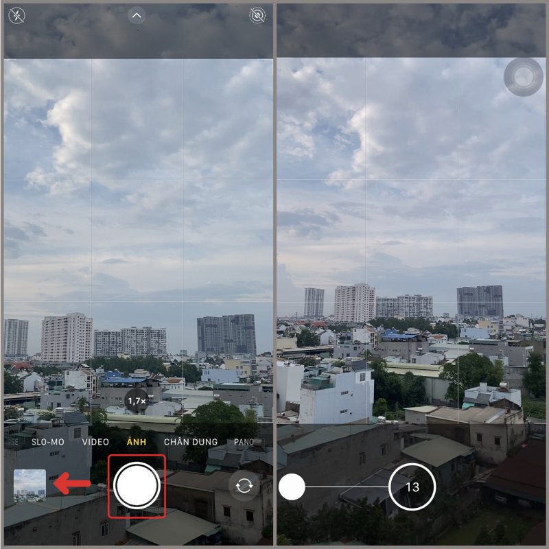 Cách chụp ảnh liên tục trên iPhone đơn giản