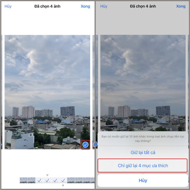 Cách chụp ảnh liên tục trên iPhone đơn giản
