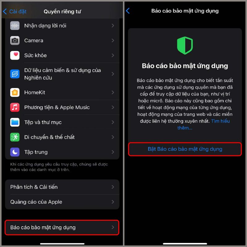 Cách phát hiện ứng dụng theo dõi trên iPhone bảo mật thông tin cá nhân an toàn