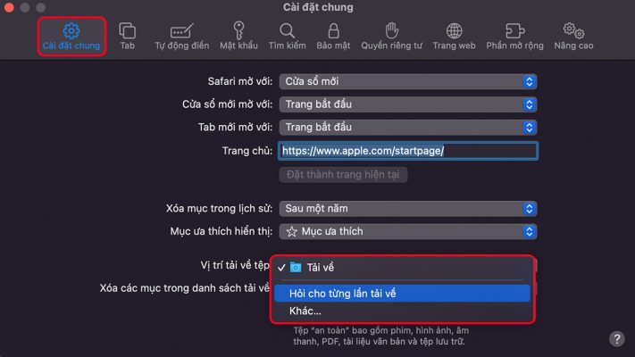 Cách quản lý tệp tải xuống Safari trên MacBook cực dễ dàng