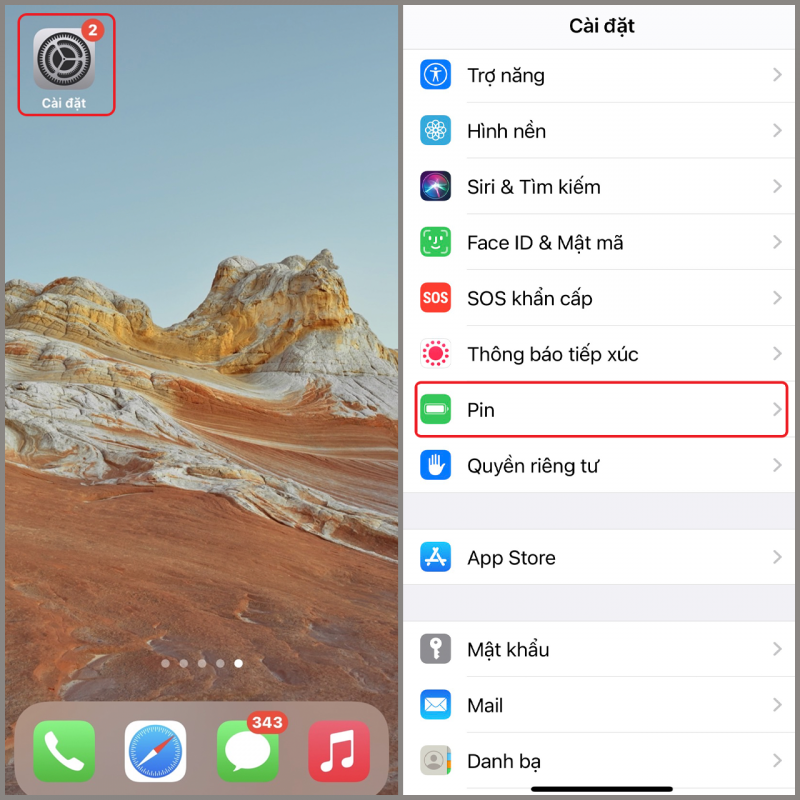 Cách tăng thời lượng pin trên iPhone hiệu quả