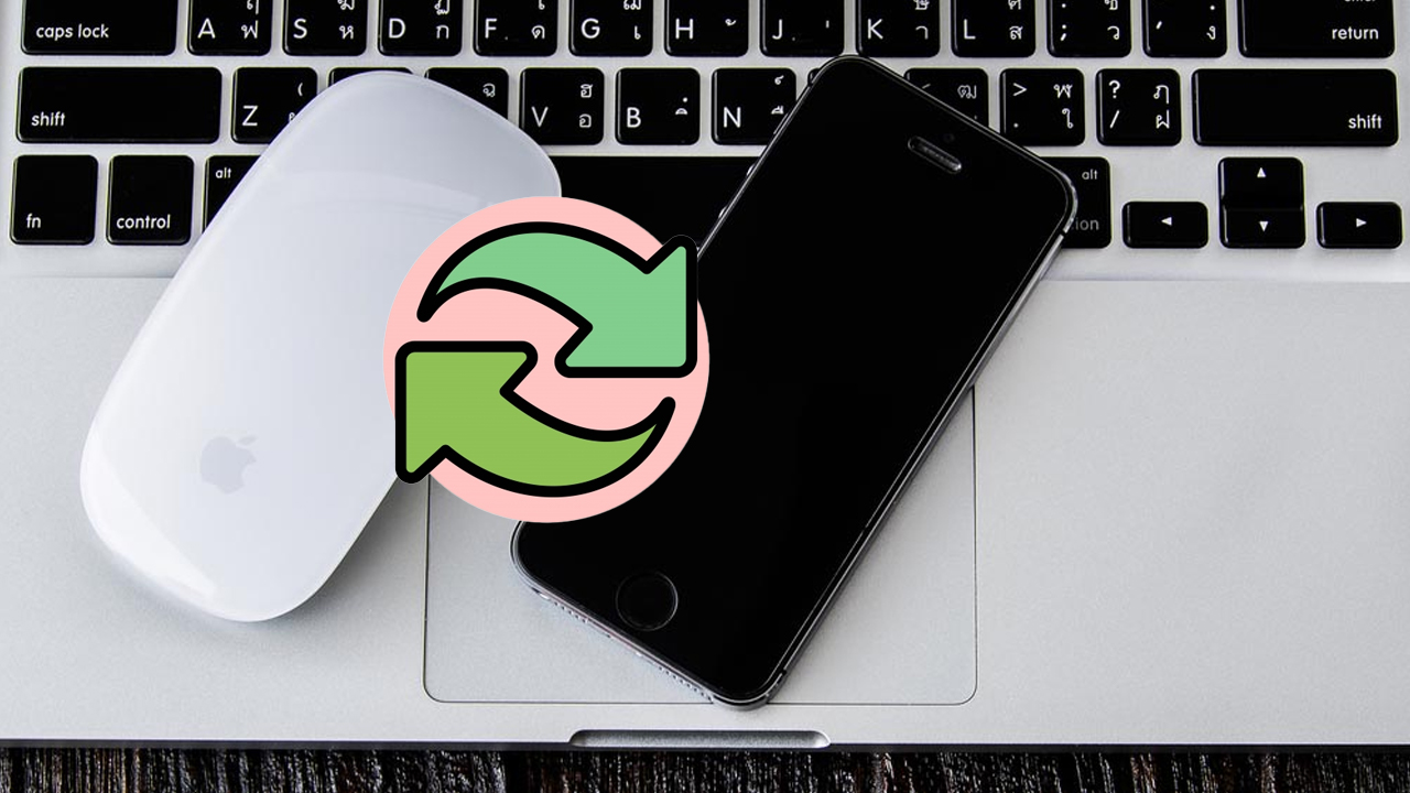 Dùng iPhone làm chuột cho MacBook