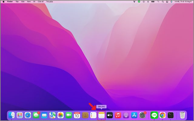 Cách ghi chú nhanh trên MacBook đơn giản
