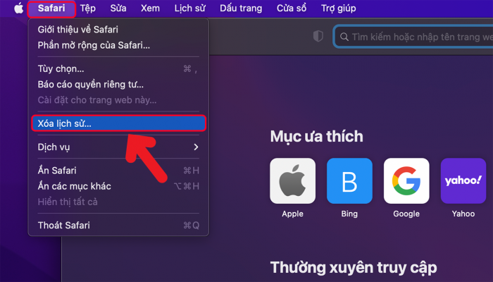 Cách khắc phục Safari bị lỗi trên MacBook! Xem ngay nhé