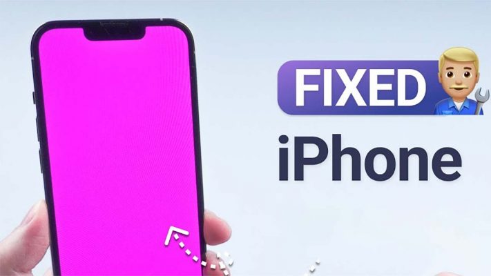Tại sao màn hình iPhone bị hồng! Nguyên nhân và cách khắc khắc phục
