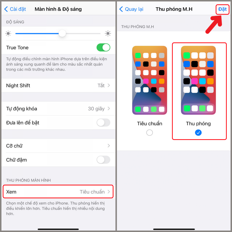 Cách tăng kích thước bàn phím trên iPhone
