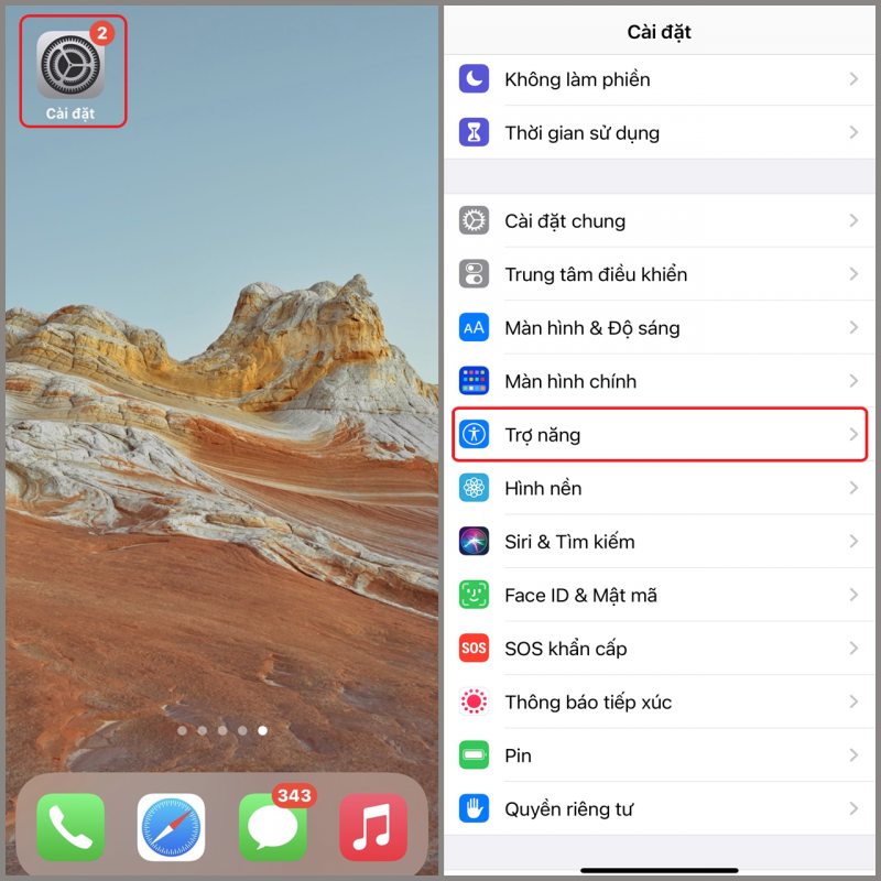 Cách tăng kích thước bàn phím trên iPhone