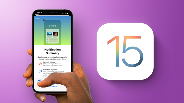 Cách tóm tắt thông báo trên iOS 15 cực đơn giản