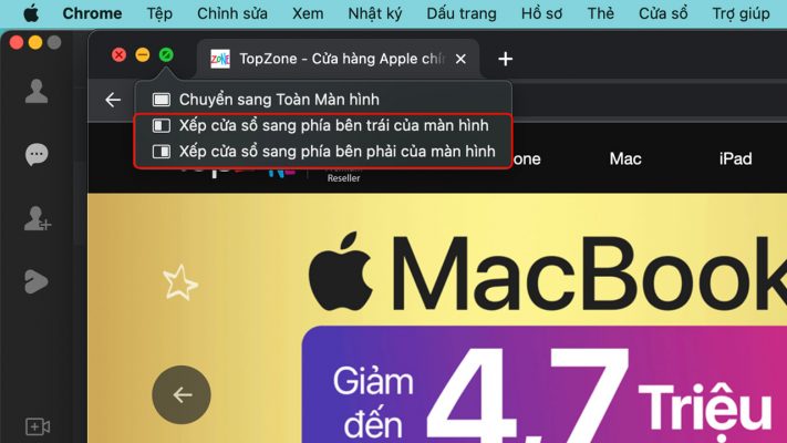 Cách chia đôi màn hình MacBook "biến 1 thành 2" vô cùng tiện lợi