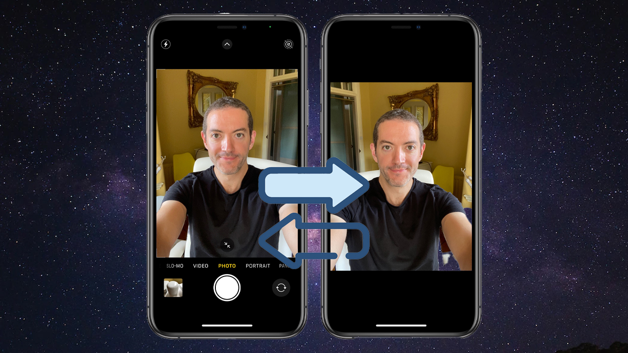 Cách chụp ảnh không bị ngược trên iPhone đơn giản
