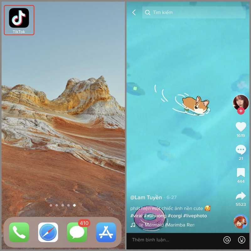 Cách đặt video TikTok làm hình nền iPhone thêm sinh động, đơn giản