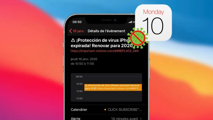 Cách diệt virus lịch trên iPhone tránh bị tắc nghẽn bởi các sự kiện rác