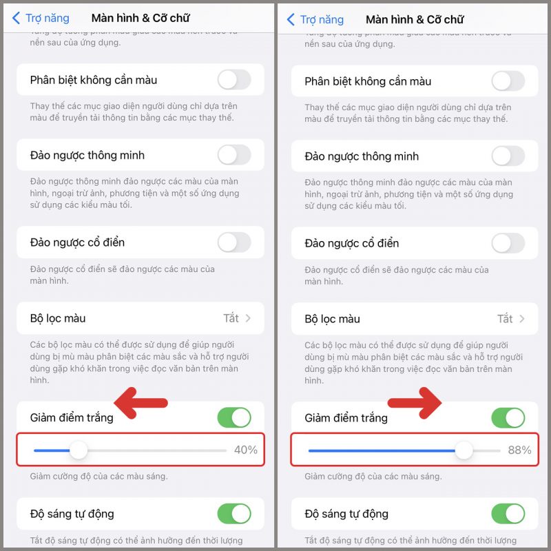 Cách giảm điểm trắng trên iPhone siêu đơn giản