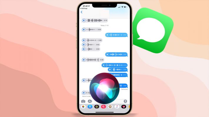 Cách gửi tin nhắn thoại bằng Siri trên iPhone