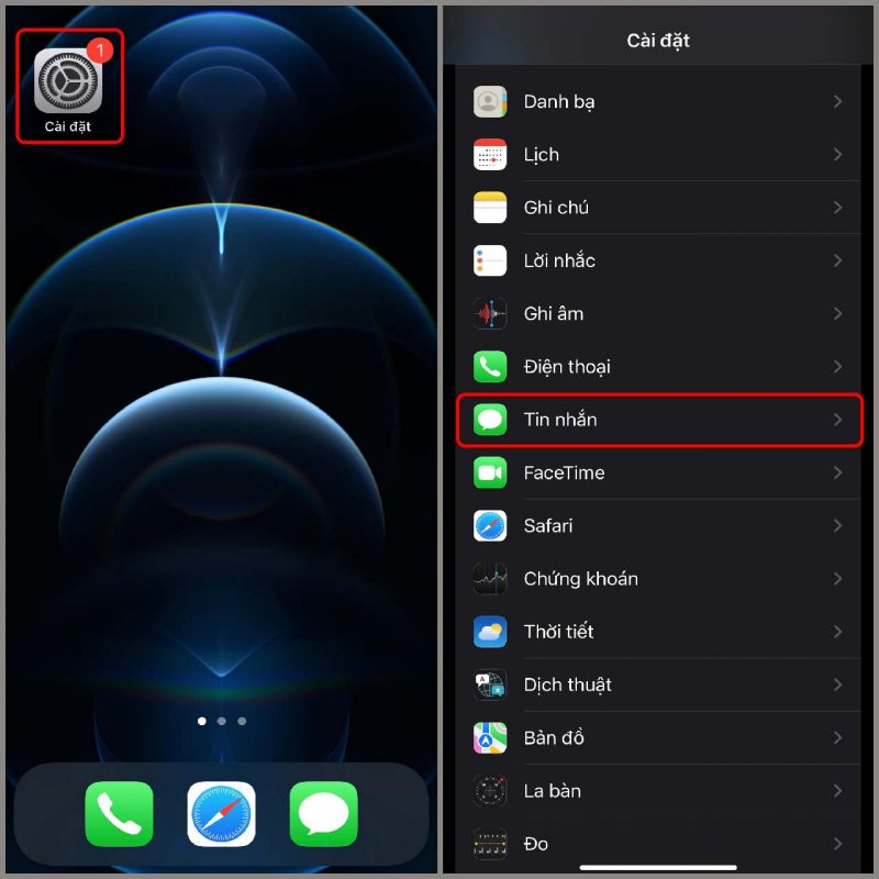 Hướng dẫn cách hiển thị bộ đếm ký tự tin nhắn trên iPhone