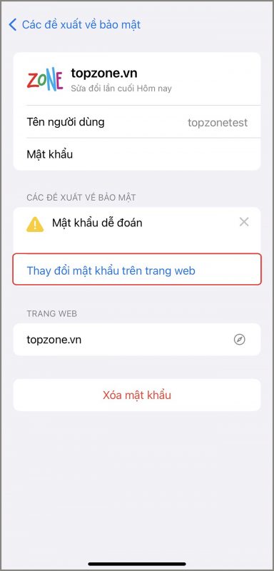 Cách kiểm tra mật khẩu iPhone có bị lộ hay không