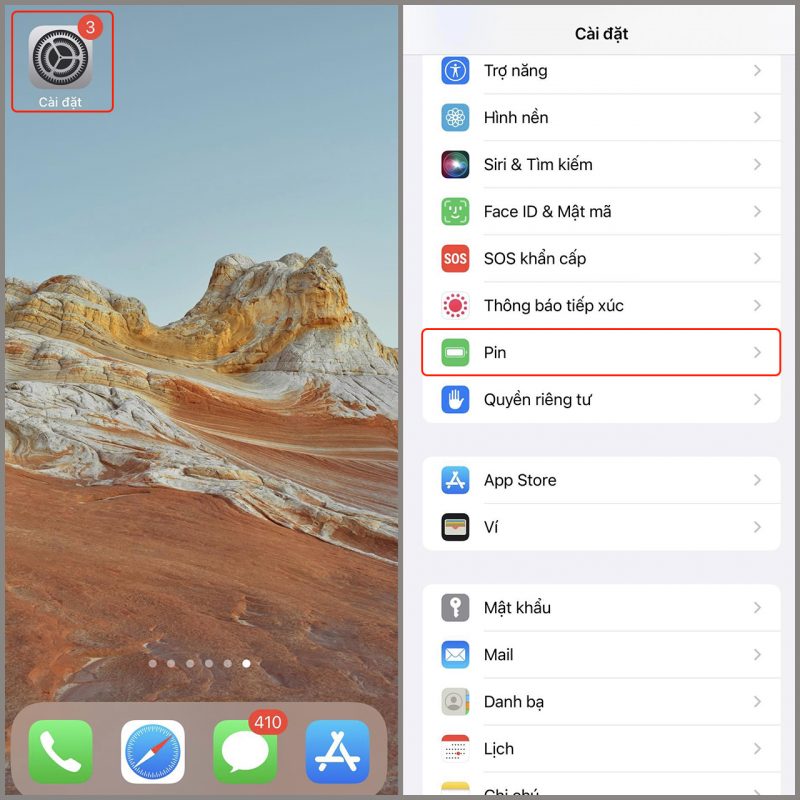 Top 2 cách kiểm tra pin bị kích trên iPhone để nhận biết và phòng tránh.