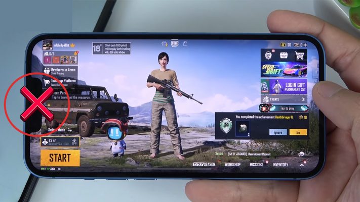 Cách tắt tai thỏ khi chơi game trên iPhone