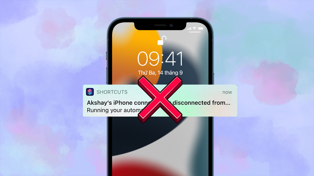 Cách tắt thông báo tự động hóa khi chạy phím tắt của iPhone