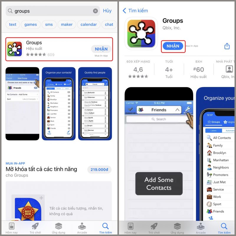 Cách xoá danh bạ trên iPhone với nhiều số cùng một siêu nhanh