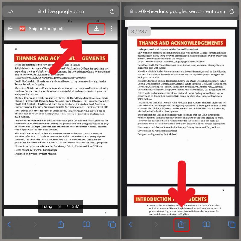 cách đọc tài liệu PDF trong Sách trên iPhone