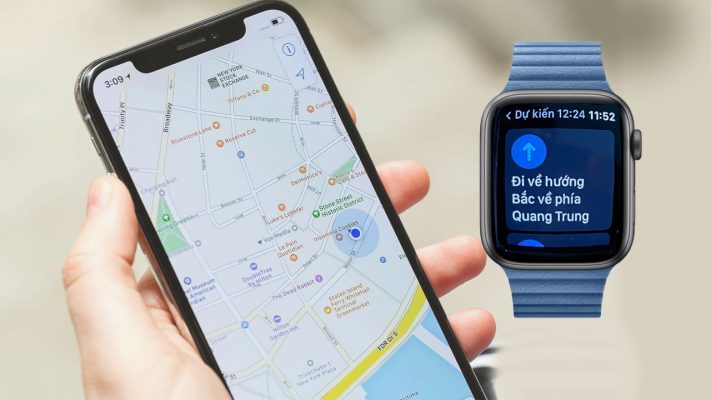 Cách sử dụng bản đồ trên Apple Watch đơn giản