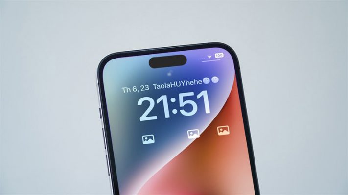 Cách thêm tên lên màn hình khóa iPhone