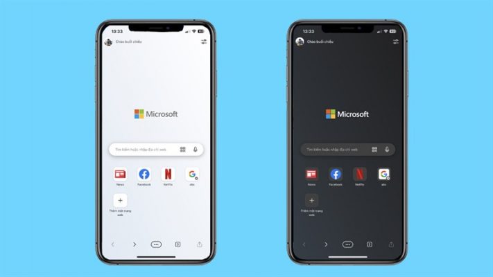 Cách cài đặt giao diện tối cho Microsoft Edge trên iOS