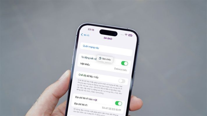 Hướng dẫn cách xem mọi mật khẩu WiFi đã từng kết nối trên iPhone 14 series