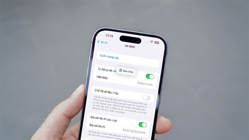 Hướng dẫn cách xem mọi mật khẩu WiFi đã từng kết nối trên iPhone 14 series