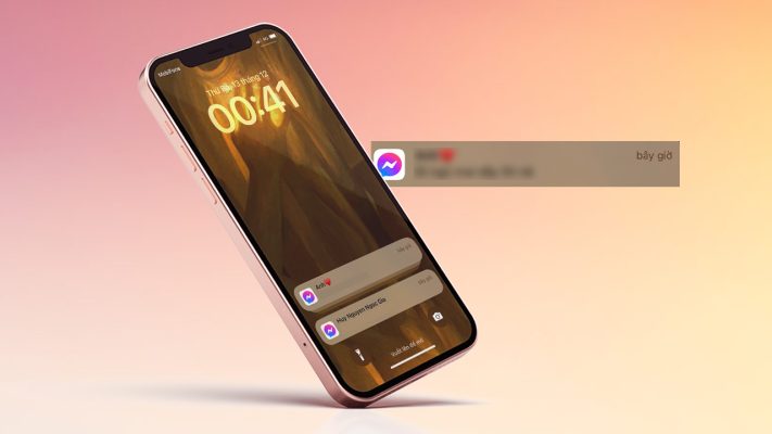 Cách hiển thị tin nhắn Messenger trên màn hình iPhone